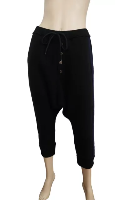 REGULATION x YOHJI YAMAMOTO Cotton Terry Drop Crotch Sweatpants Sz 1 Small