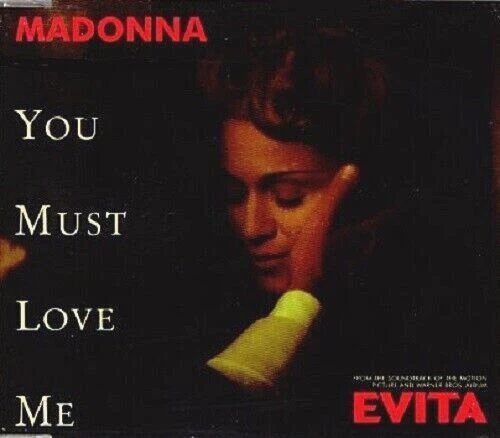 マドンナ　You Must Love Me　AU盤 ゴールド CDシングル Amazon.com: You Must Love Me: CDs & Vinyl