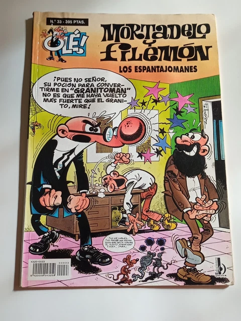 MORTADELO Y FILEMON-LOS Espanjomanes-Francisco Ibanez-N.33-Del 1993 ...