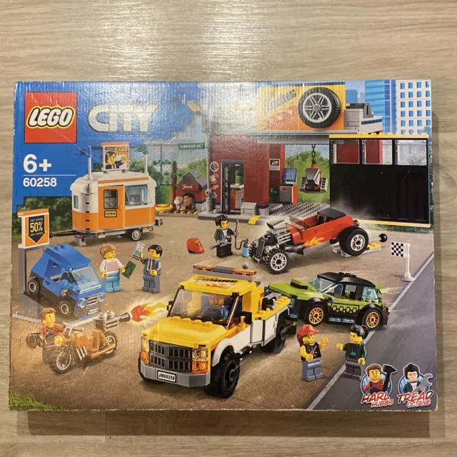 Lego city 60258 - l'atelier de tuning