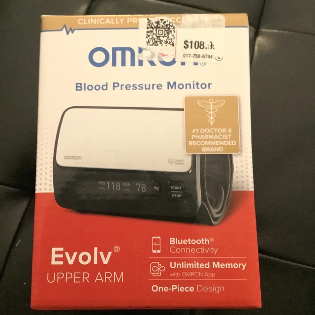 Monitor inalámbrico de presión arterial superior del brazo Omron BP7000 Evolv