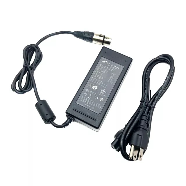 Genuine FSP XLR 4 Pin AC Power Adapter for Sony PMW-F3 PMW-F5 Camcorder Charger