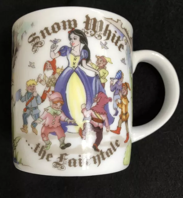 Paul Cardew SNOW WHITE Fairytale Tea Coffee Cup Mug 9 oz EUC Designed In England