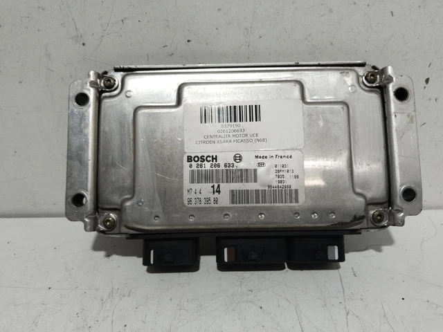 Calculateur Moteur (ECU) D'occasion Pour Citroën Picasso 1.6 16V - 0261206633 / 9637839580