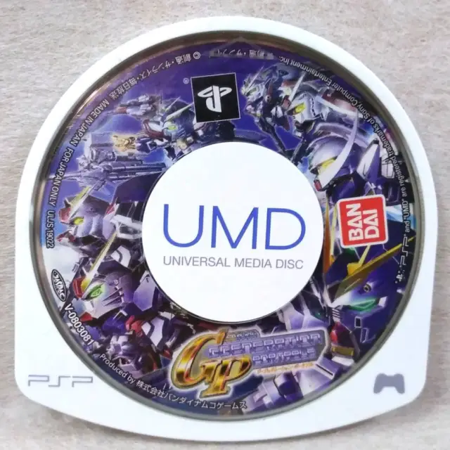 PSP Sd Gundam Ggeneration Portable Playstation UMD Universal Media Japan a1