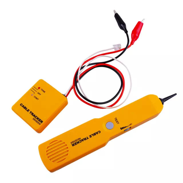 RJ11 Cable Finder Tone Generator Probe Tracker Wire Network Tester Tracer Kit