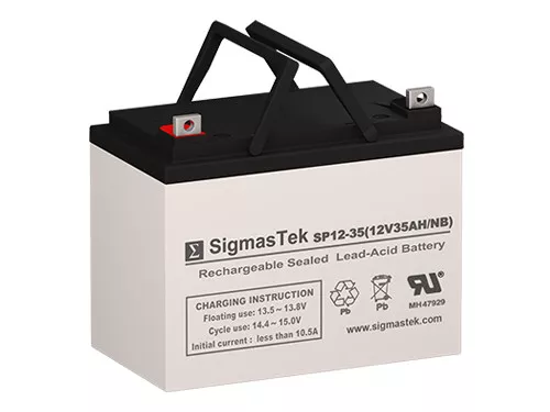 Toyo Battery 6GFM34 Battery Replacement By SigmasTek - 12V 35AH NB