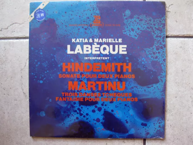 KATIA & MARIELLE LABEQUE Hindemith/Martinu - LP