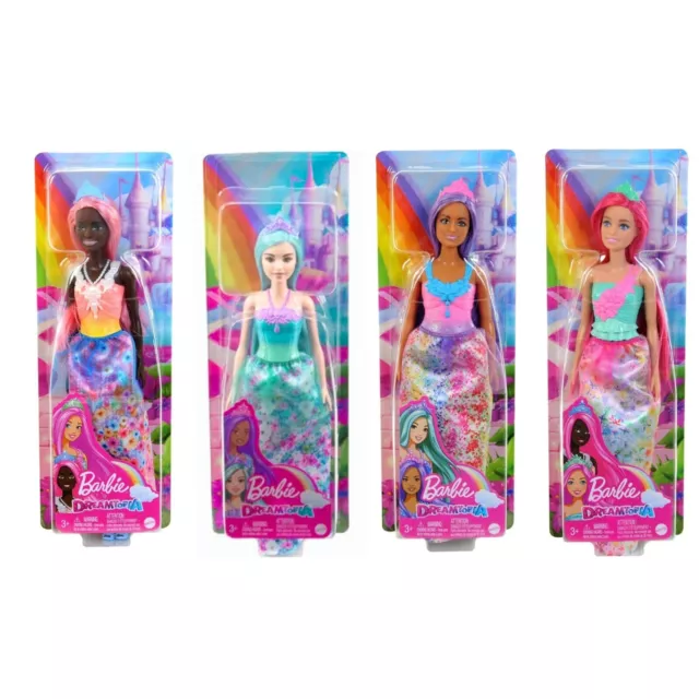 Mattel Barbie dreamtopia bambola bambina principesse articolate assortite HGR13 2