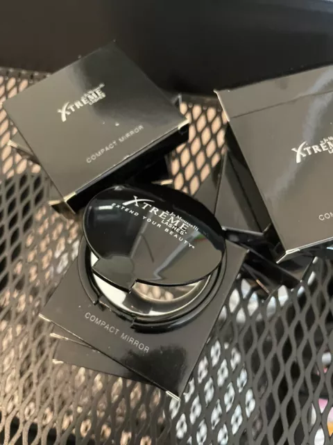 15 Xtreme Lashes Mirrored Compact Magnifying Makeup Mirror eyelash extensions 15 Xtreme Lashes Mirrored Compact Magnifying Makeup Mirror eyelash extensions