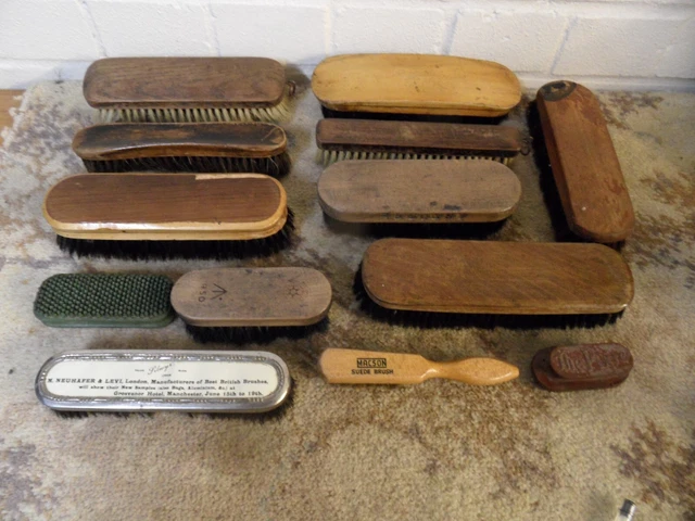 Job Lot of Cloths/Shoe Brushes The Pixie, Mocson, Star etc