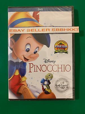 Pinocchio DVD 2017 AUTHENTIC W/ Disney Rewards Insert READ LISTING New FAST Ship