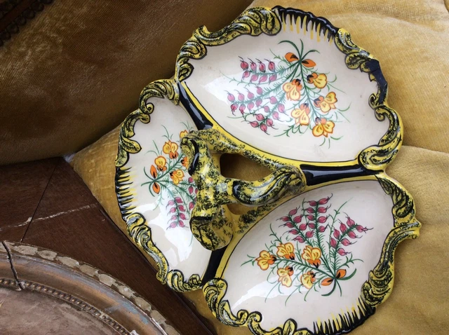 PLAT MENDIANT SERVITEUR Ancien HB Henriot Quimper Faience Num rot EUR plat-mendiant-serviteur-ancien-hb-henriot-quimper-faience-num-rot-eur