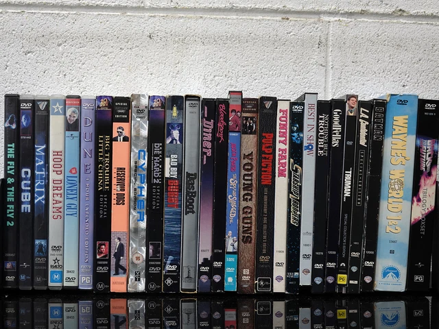 177 x DVD Movie Bundle / Bulk HIGH QUALITY selection DRAMA ACTION SCI-FI HORROR