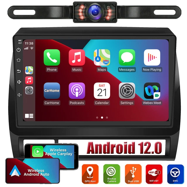 Android 12 Car Stereo Radio Apple Carplay For Toyota Tacoma 2005-2013 GPS WiFi