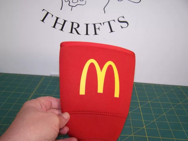 McDonalds Koozie Java Sock Insulated Neoprene Cup Sleeve Arch