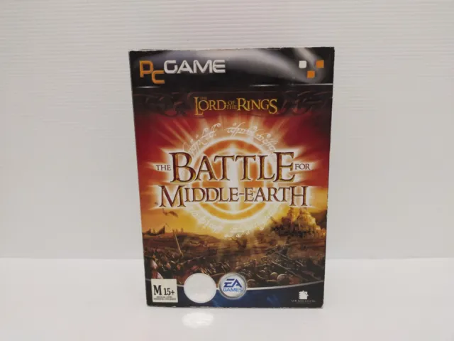 Lord of the Rings Battle For Middle Earth PC EA Games Complete, Free Postage