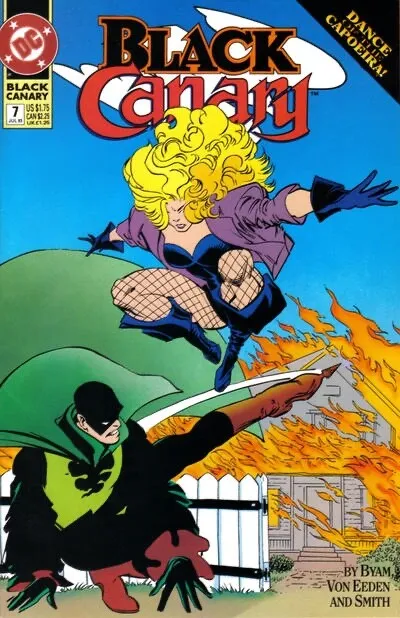 BLACK CANARY (Vol. 2) #7 F/VF, DC Comics 1993 Stock Image