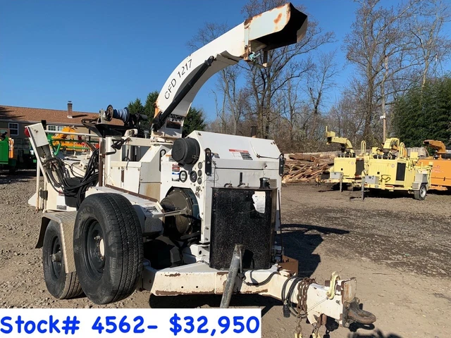 (2) Altec CFD-1217 Wood Chippers For Sale