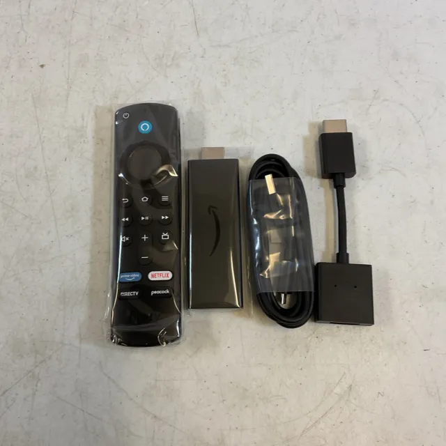 Amazon Fire TV Stick 3rd Gen Black FHD Media Streamer With Alexa Voice Remote