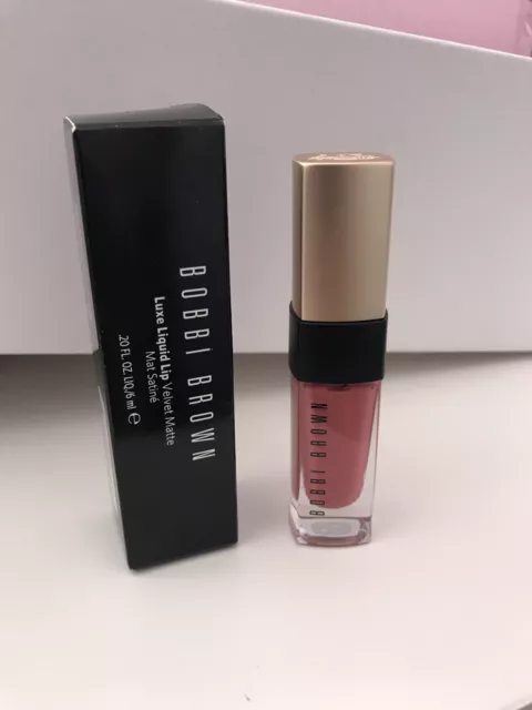 Bobbi Brown Luxe Liquid Mat Satin - Uber Pink 2