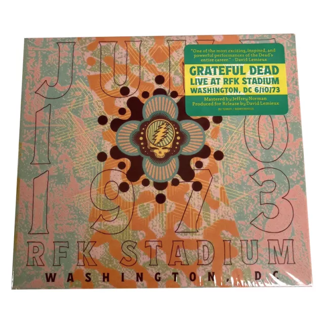The Grateful Dead - RFK Stadium, Washington, Dc 6/10/73 (Live) NEW 4 CD Set