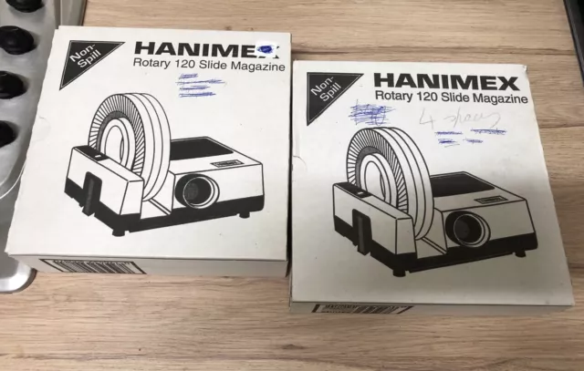 Hanimex Rondex Rotary 120 Slide Magazine