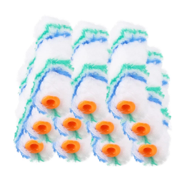 20 piezas Pincel de pared Práctico cepillo impermeable rollo cepillo para oficina en casa