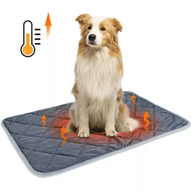 Pet Sleeping Mat Cat Dog Self Warming Heating Hot Bed Pad Warm Cushion Non-slip