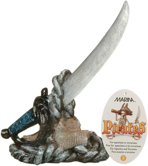 Marina Pirates Dagger Aquarium Ornament  Small  # 12179