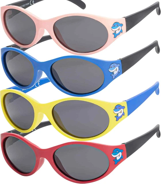 Occhiali Sole Polarizzati Designer Modern Cool Partenze Bambini Estate 30457