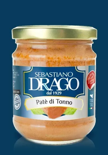Pate Di Tonno Drago Conserve Pronto Bruschette Condimenti 3 Conf Da 180 Gr