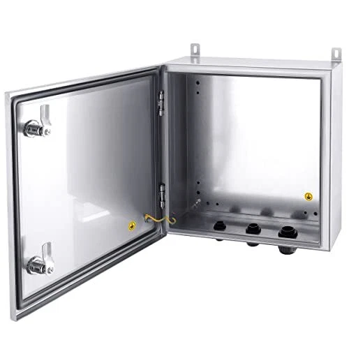 Ordentlich IP65 Weatherproof Stainless Steel Box Wall-Mounted Electronic Equi...