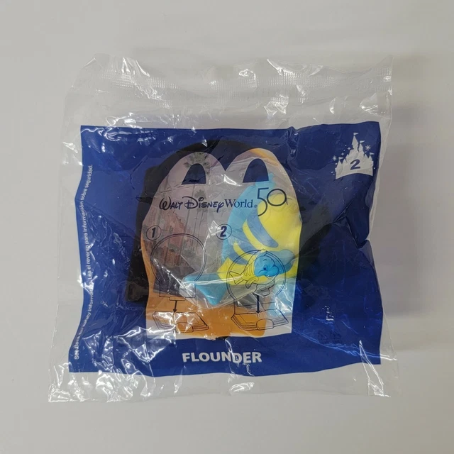 2021 MCDONALD'S DISNEY World 50th Anniversary Happy Meal Toy Flounder