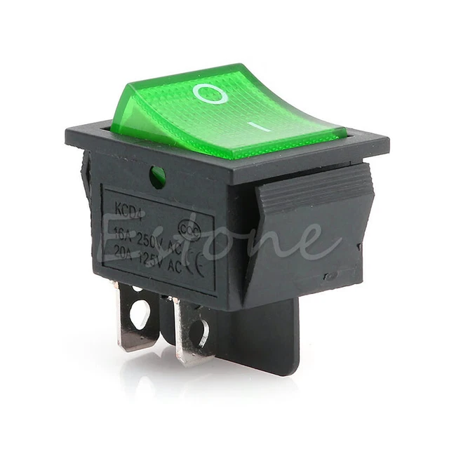 KCD4 Rocker Switch On Position SPST Toggle Switch 4Pin Switches