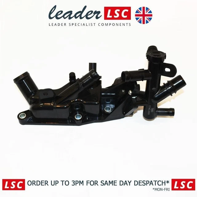 Boîtier De Thermostat Avec Joint Pour Nissan Qashqai, Dacia Duster, Renault Captur, Megane IV - Réf. 110601981R - Compatible Nombreux Modèles 1.3 TCe
