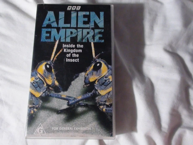 BBC ALIEN EMPIRE - VHS Video Tape - Inside the Kingdom of the Insect ...