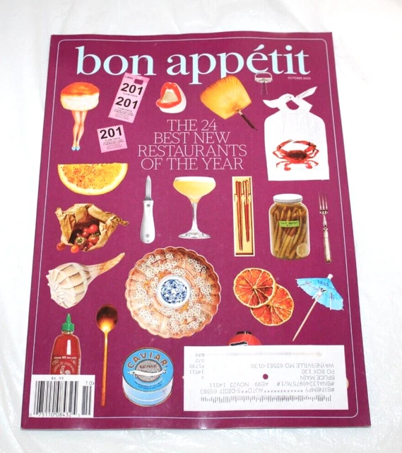 BON APPETIT MAGAZINE October 2023 24 Best New Restaurants Of The Year