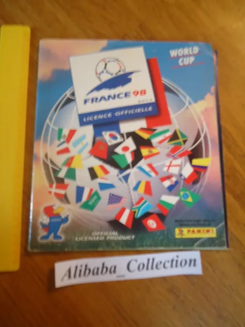 Album Panini Coupe Monde 1998 98 World Cup Complet ? France French Foot Football