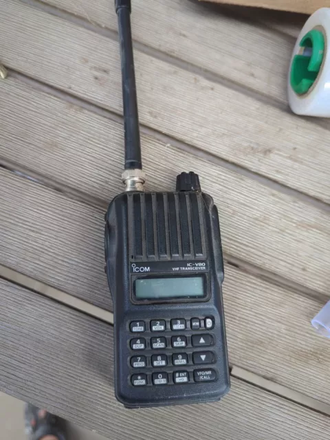 Icom IC-V80 2 Meter VHF FM Handheld Ham Radio Transceiver