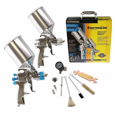 Devilbiss 802343 Startingline Kit Primer Paint Guns Brand New w/ Warranty!