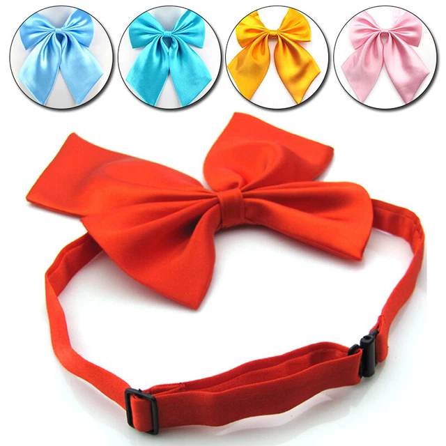 Women Tie Women's Bow Knot Tie Girl Student Hotel Waitress Neck Wear Tie Party