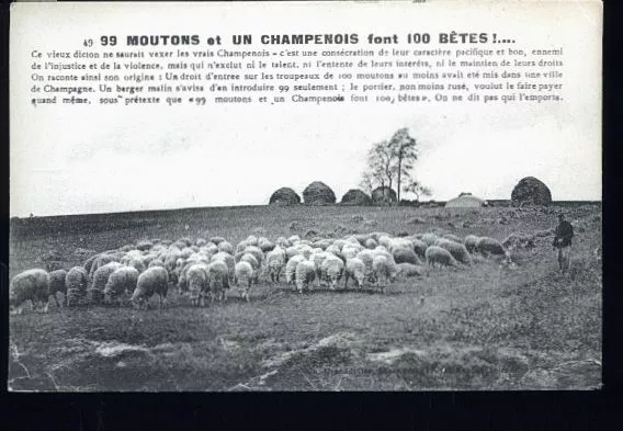 99 Moutons  Le Berger Et Les Moutons   400  Etc