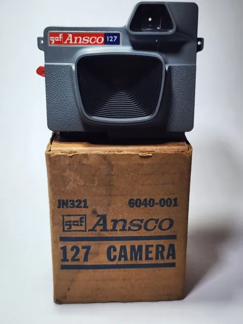 Gaf Ansco 127 década de 1970 - con caja