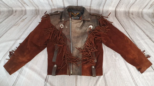 Vintage Real Leather Motorcycle Jacket