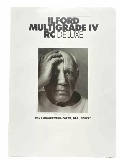 Ilford - Multigrade IV RC Deluxe - Das Schwarzweiss Papier, das Denkt - Prospekt