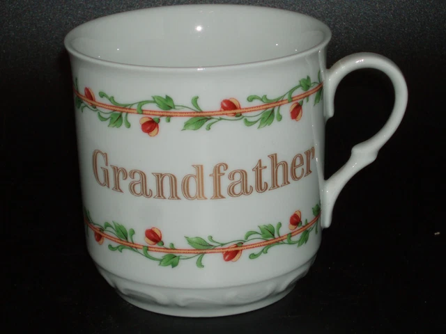 Vintage HOUSE OF GOEBEL Bavaria West Germany GRANDFATHER MUG 3 5/8"