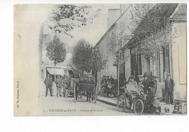 58 Pougues Les Eaux Avenue De La Gare Car Tacot