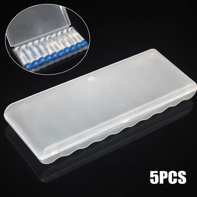 5pcs Batteria Custodia IN Plastica Scatola Portaoggetti Rigido for 10 × Aa AAA
