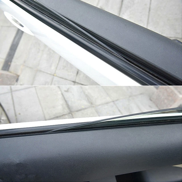 V shaped black rubber seal strip 15mm 11mm 4m(length) for auto side casement